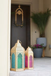 Moroccan Floor Lantern Set