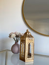 Mini Moroccan Lanterns gold filigree 